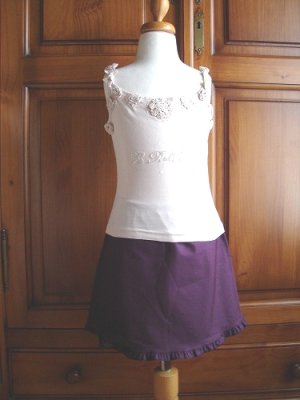 画像4: sale【Bonpointボンポワン】フリル裾のスカート6歳
