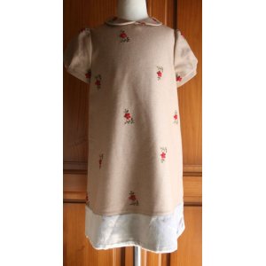 画像: sale【simonettaシモネッタ】コーデュロイジャンバースカート6歳