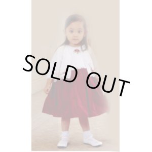 画像: sale【Victoria kidsヴィクトリアキッズ】3歳シルクドレス＆カーディガンセット