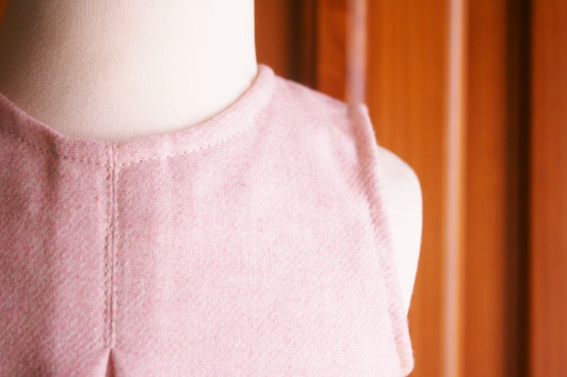 画像2: pre sale【P'tit chic...de Paris】ジャンバースカート・ピンク6ヶ月〜2歳