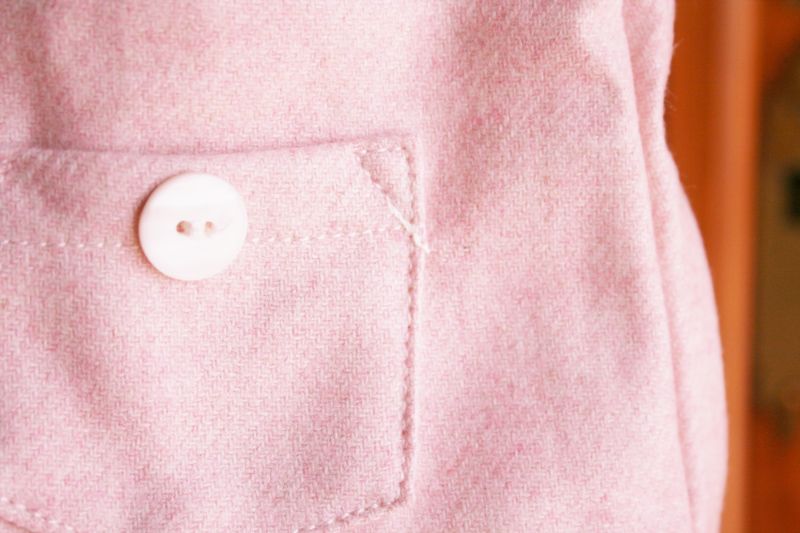 画像3: pre sale【P'tit chic...de Paris】ジャンバースカート・ピンク6ヶ月〜2歳