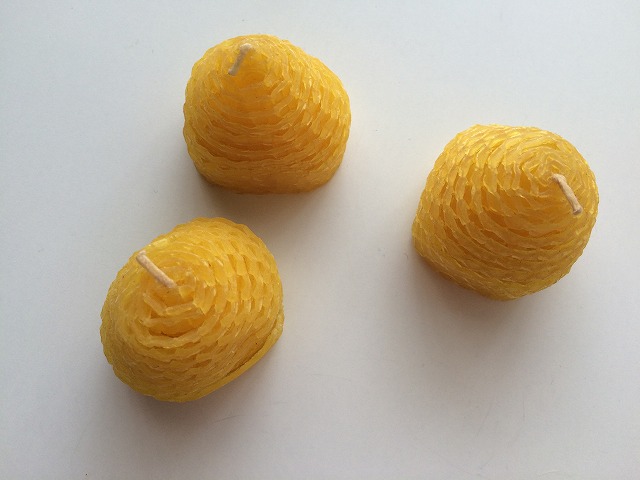 画像3: 【natural beeswax candle】ナチュラルビーズワックス（小）