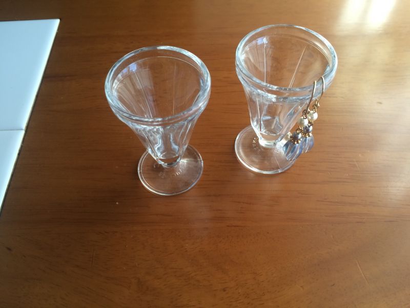 画像1: アルコロックシャンパングラス1/2オンスグラス